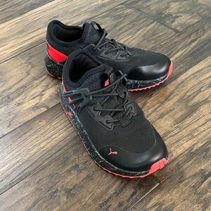 Puma Kids Sneakers Black and Red